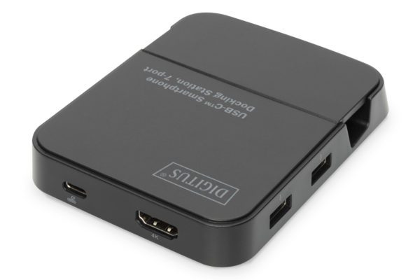 DIGITUS USB-C Smartphone Docking Station, 7 Port - Image 10