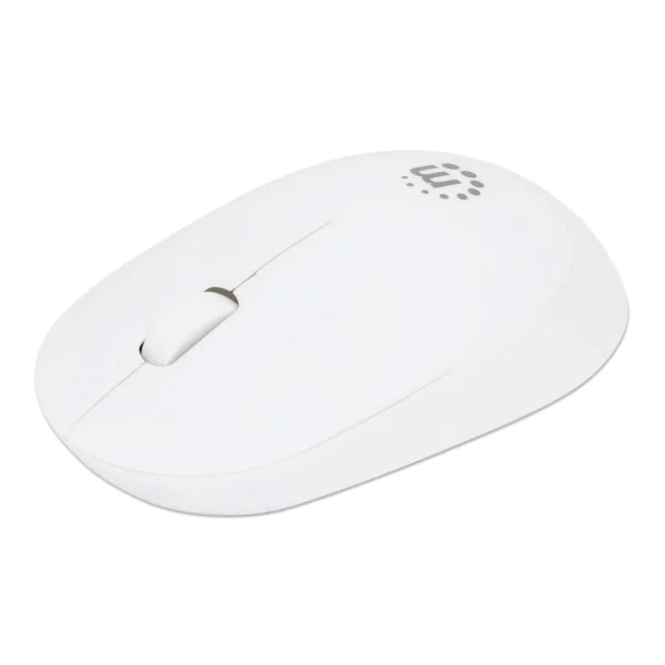 Manhattan Wireless Optical USB Mouse, White - Image 4