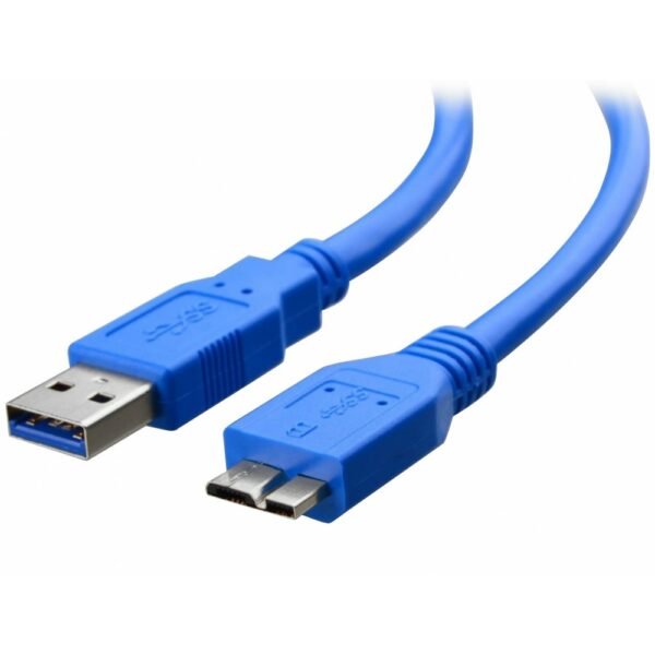 1m USB 3.0 Superspeed A to Micro B Cable - Image 2