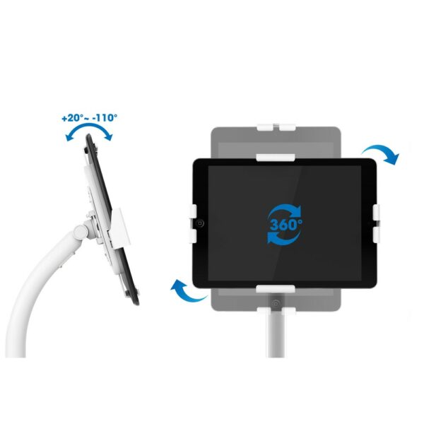 Floor Stand for 7.9-11" Tablets with 360° Rotation (Anti-theft) - Image 10