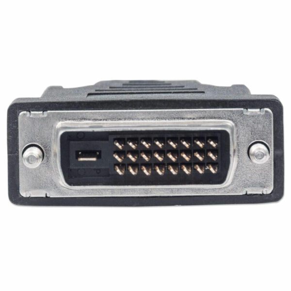 1.8m HDMI Male to DVI-D 24+1 Male, Dual Link, Black - Image 2