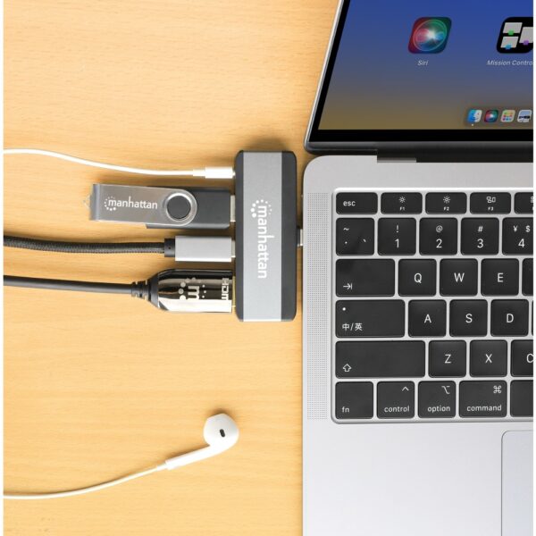 USB-C PD to HDMI 4-in-1 Laptop and Tablet Travel Docking Station - Image 11