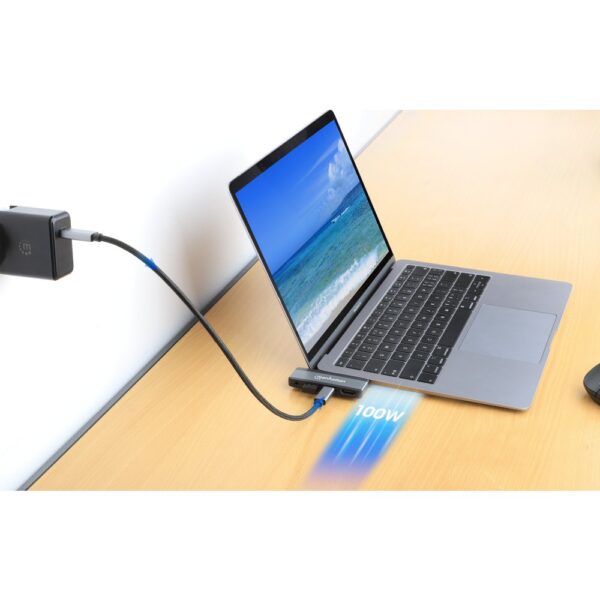 USB-C PD to HDMI 4-in-1 Laptop and Tablet Travel Docking Station - Image 5