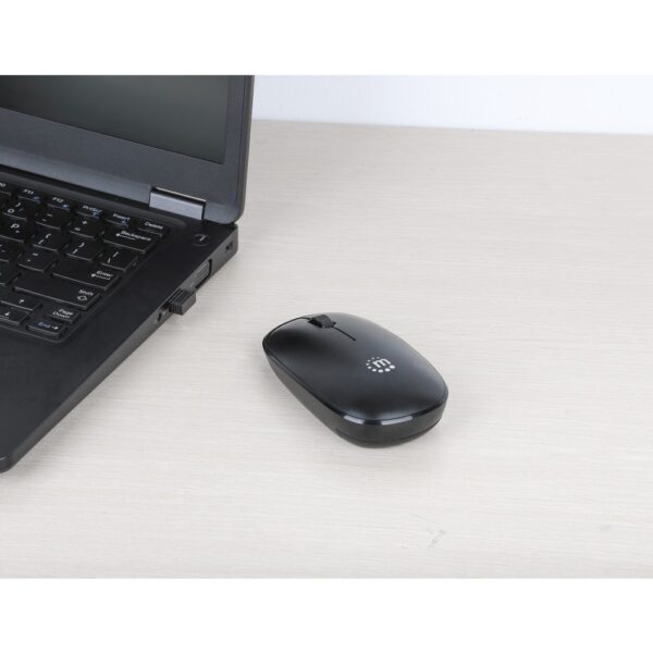 MW3050 Wireless Optical USB Mouse 1200 dpi 3 button with scroll wheel, ambidextrous - Image 5